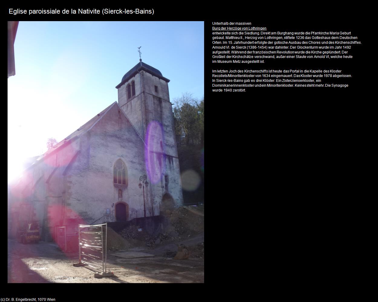 Eglise paroissiale de la Nativite (Sierck-les-Bains (FR-GES)) in Kulturatlas-FRANKREICH(c)B.Engelbrecht