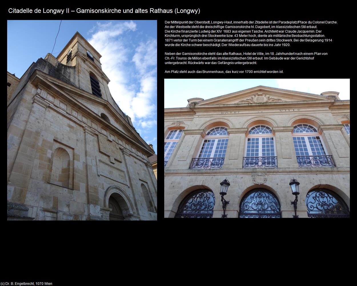 Garnisonskirche und altes Rathaus (Longwy (FR-GES)) in Kulturatlas-FRANKREICH