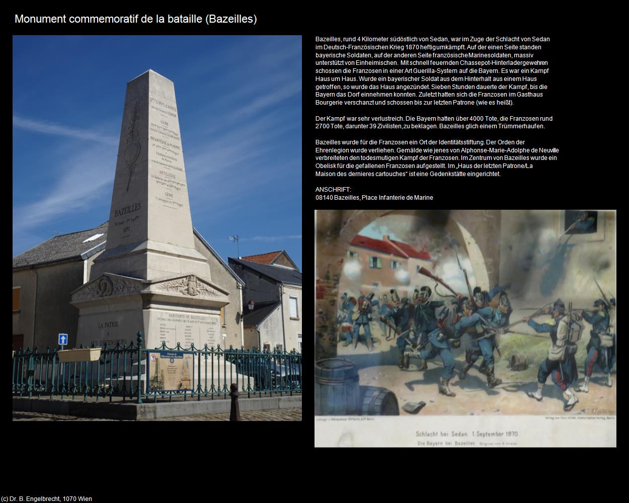 Monument commemoratif de la bataille (Bazeilles (FR-GES)) in Kulturatlas-FRANKREICH