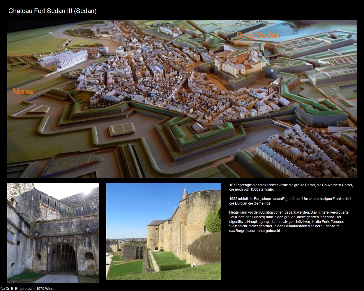 Chateau Fort Sedan III (Sedan (FR-GES)) in Kulturatlas-FRANKREICH