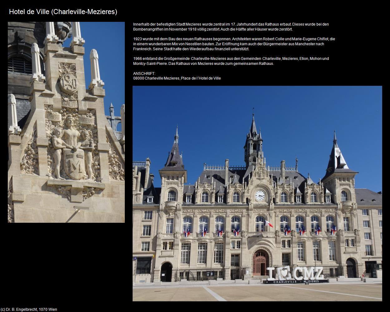 Hotel de Ville (Charleville-Mezieres (FR-GES)) in Kulturatlas-FRANKREICH