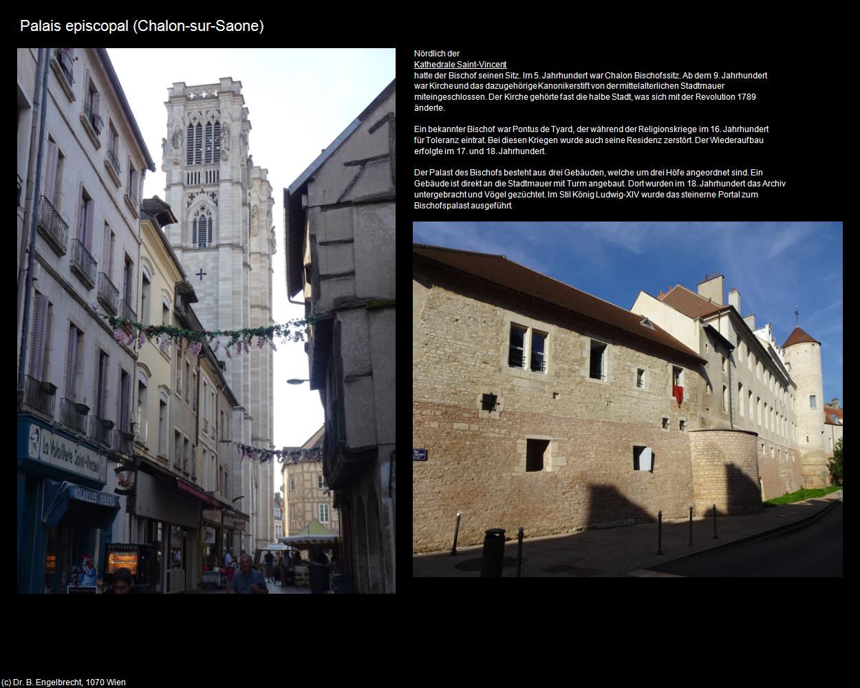 Palais episcopal (Chalon-sur-Saone (FR-BFC)) in Kulturatlas-FRANKREICH(c)B.Engelbrecht