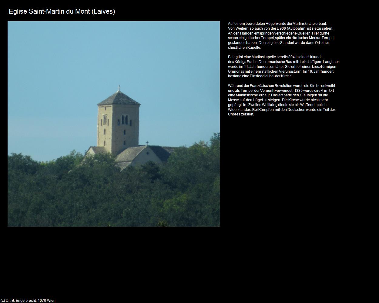 Eglise Saint-Martin du Mont (Laives (FR-BFC)) in Kulturatlas-FRANKREICH