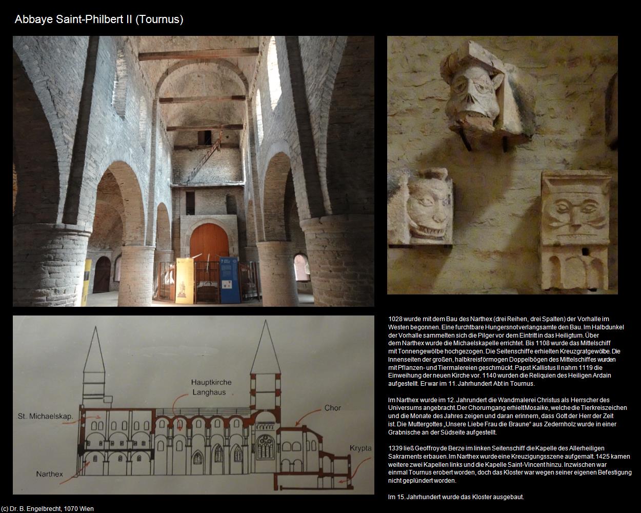 Abbaye Saint-Philbert II (Tournus (FR-BFC)) in Kulturatlas-FRANKREICH