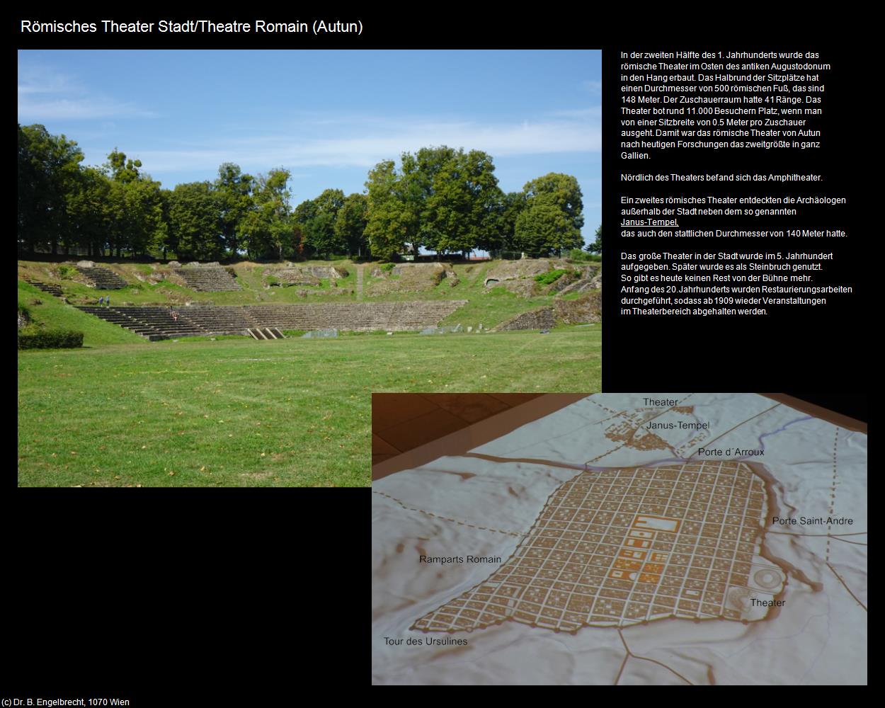 Theatre Romain (Autun (FR-BFC)) in Kulturatlas-FRANKREICH(c)B.Engelbrecht