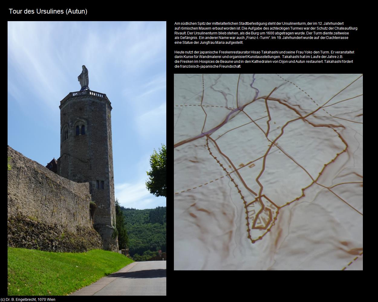 Tour des Ursulines (Autun (FR-BFC)) in Kulturatlas-FRANKREICH