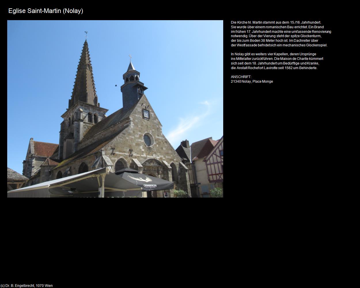 Eglise Saint-Martin (Nolay (FR-BFC)) in Kulturatlas-FRANKREICH