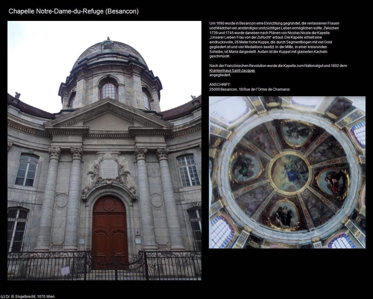 Chapelle Notre-Dame-du-Refuge (Besancon (FR-BFC)) in Kulturatlas-FRANKREICH(c)B.Engelbrecht