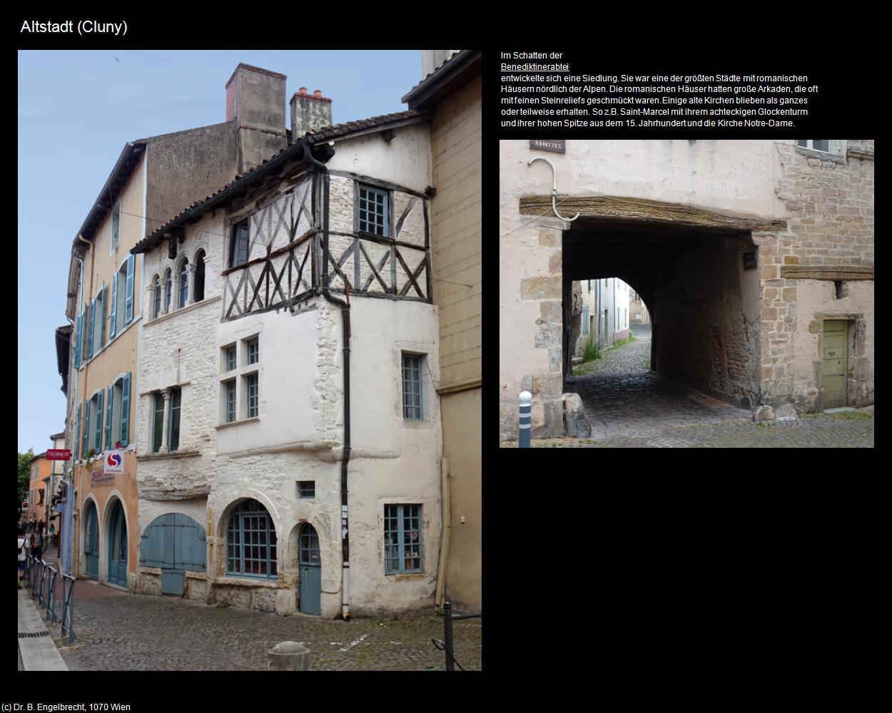 Altstadt (Cluny (FR-BFC)) in Kulturatlas-FRANKREICH(c)B.Engelbrecht