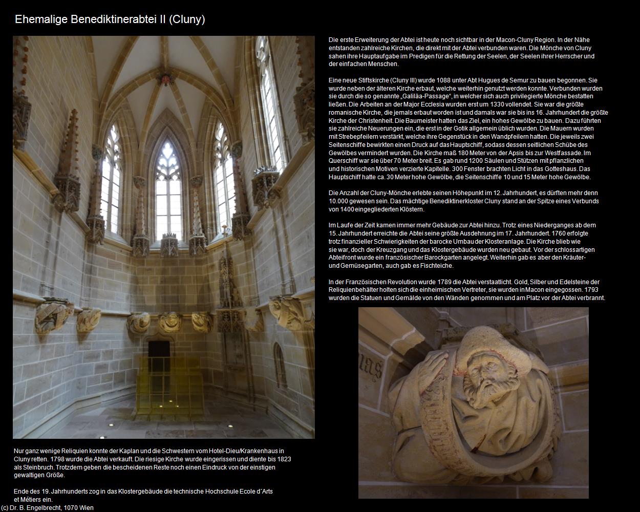 Ehem. Benediktinerabtei II (Cluny (FR-BFC)) in Kulturatlas-FRANKREICH