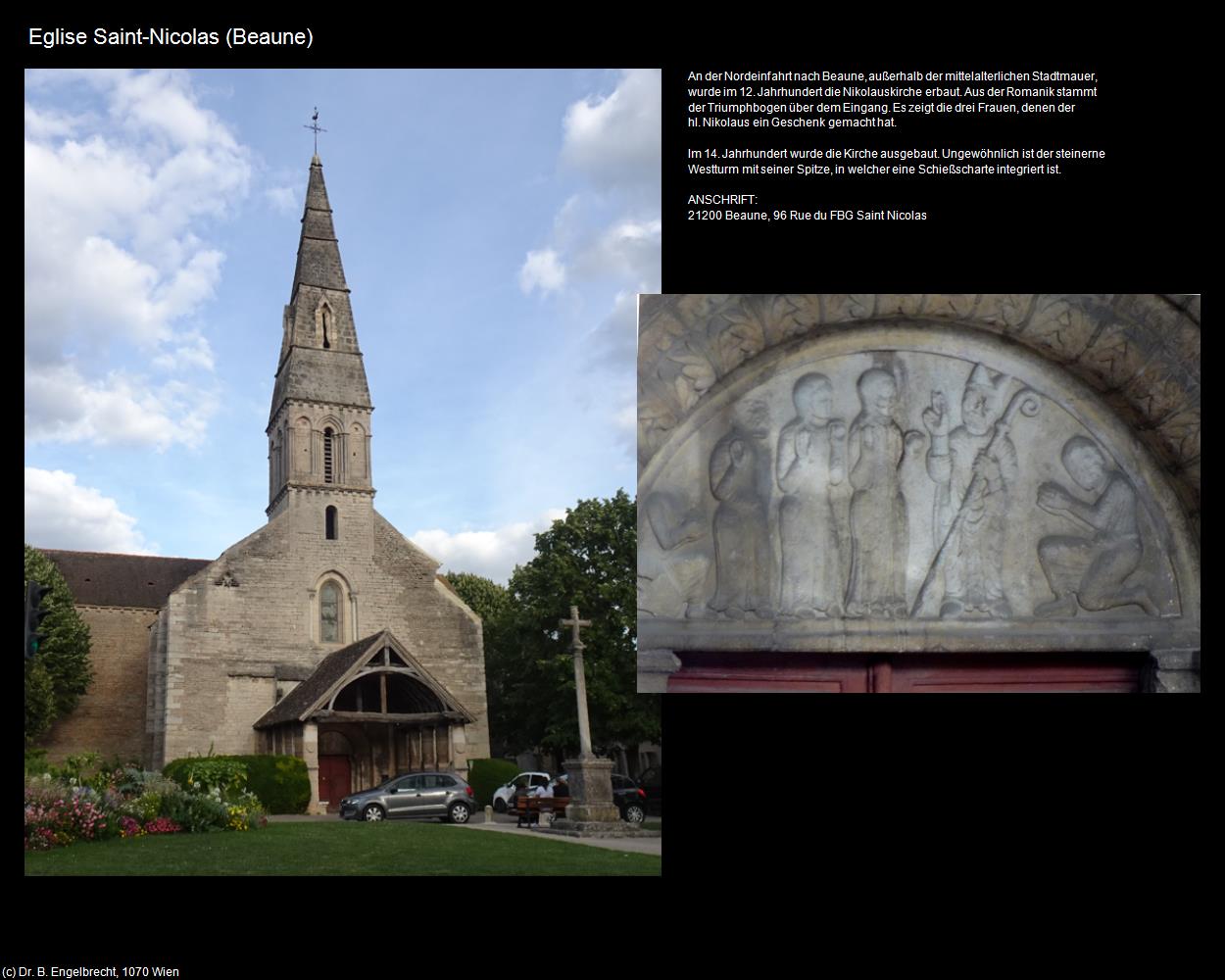 Eglise Saint-Nicolas (Beaune (FR-BFC)) in Kulturatlas-FRANKREICH