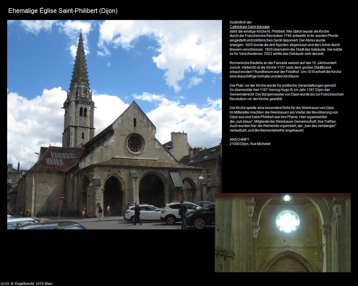 Ehem. glise Saint-Philibert (Dijon (FR-BFC)) in Kulturatlas-FRANKREICH(c)B.Engelbrecht