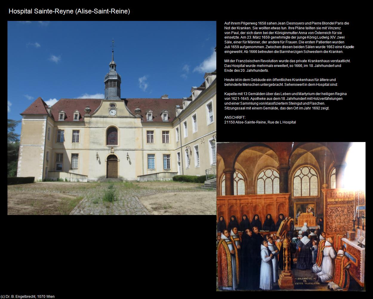 Hospital Sainte-Reyne (Alise-Saint-Reine (FR-BFC)) in Kulturatlas-FRANKREICH