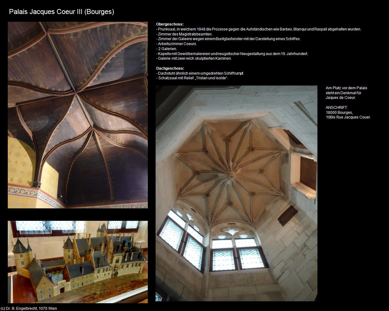 Palais Jacques Coeur III (Bourges (FR-CVL)) in Kulturatlas-FRANKREICH