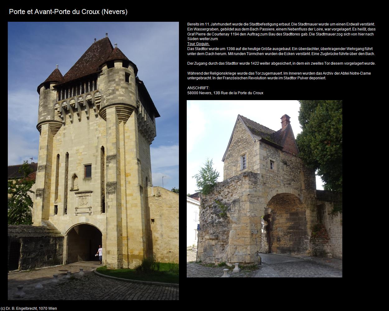 Porte et Avant-Porte du Croux (Nerves (FR-BFC)) in Kulturatlas-FRANKREICH(c)B.Engelbrecht