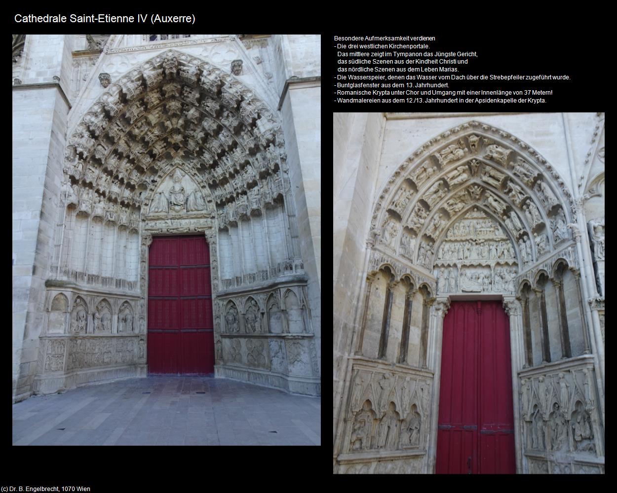 Cathedrale Saint-Etienne IV (Auxerre (FR-BFC)         ) in Kulturatlas-FRANKREICH