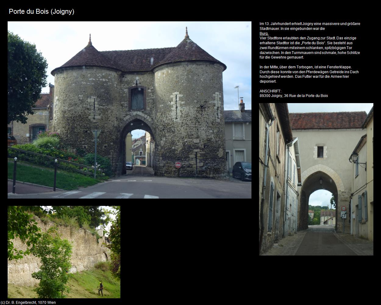 Porte du Bois (Joigny (FR-BFC)) in Kulturatlas-FRANKREICH(c)B.Engelbrecht