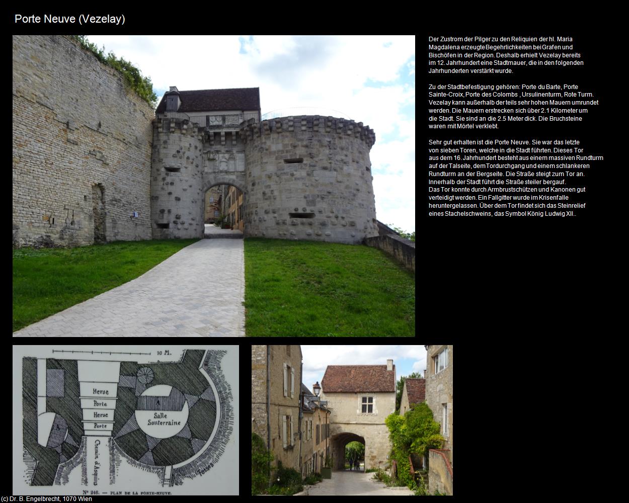 Porte Neuve (Vezelay (FR-BFC)) in Kulturatlas-FRANKREICH