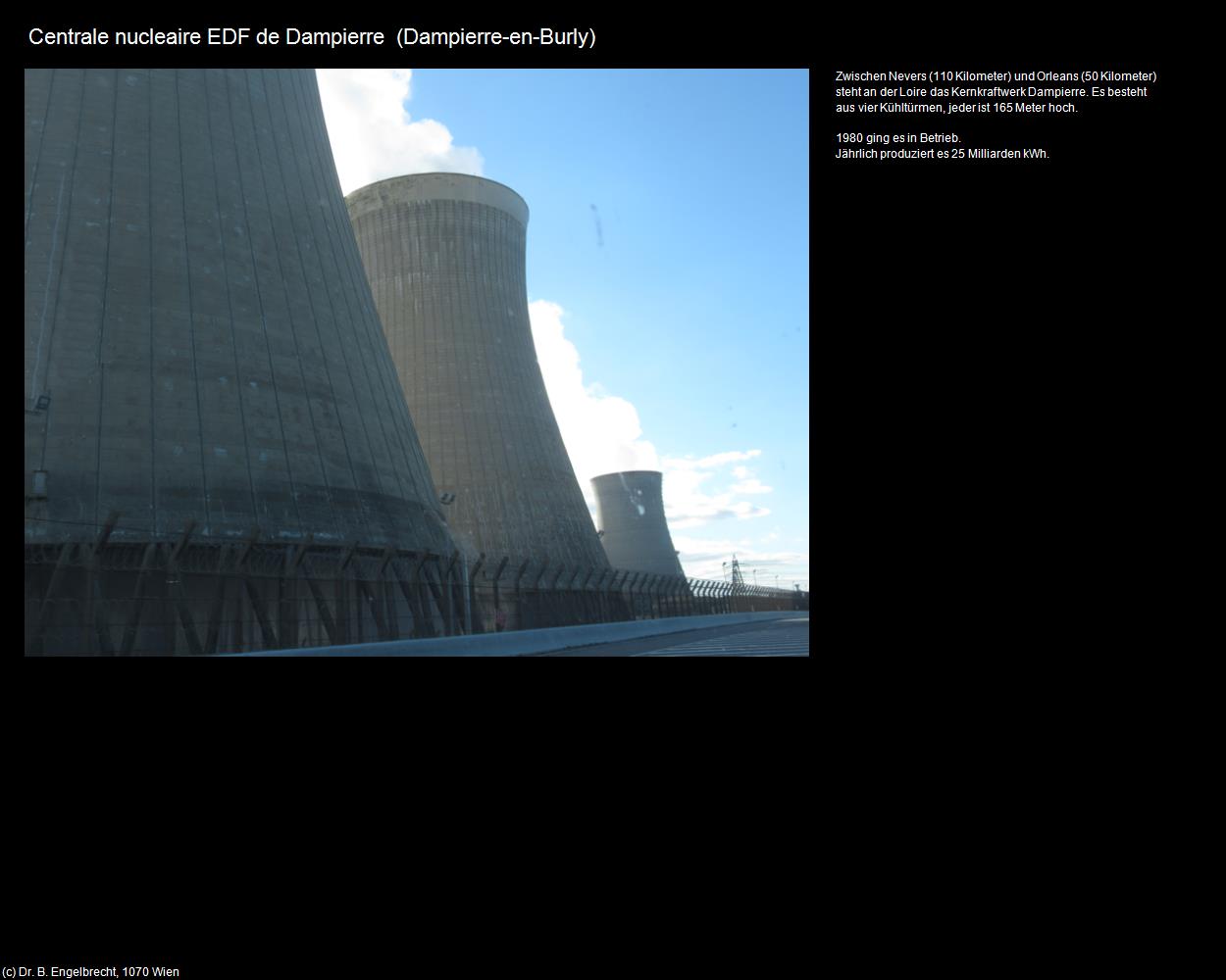 Centrale nucleaire EDF de Dampierre (Dampierre-en-Burly (FR-CVL)) in Kulturatlas-FRANKREICH