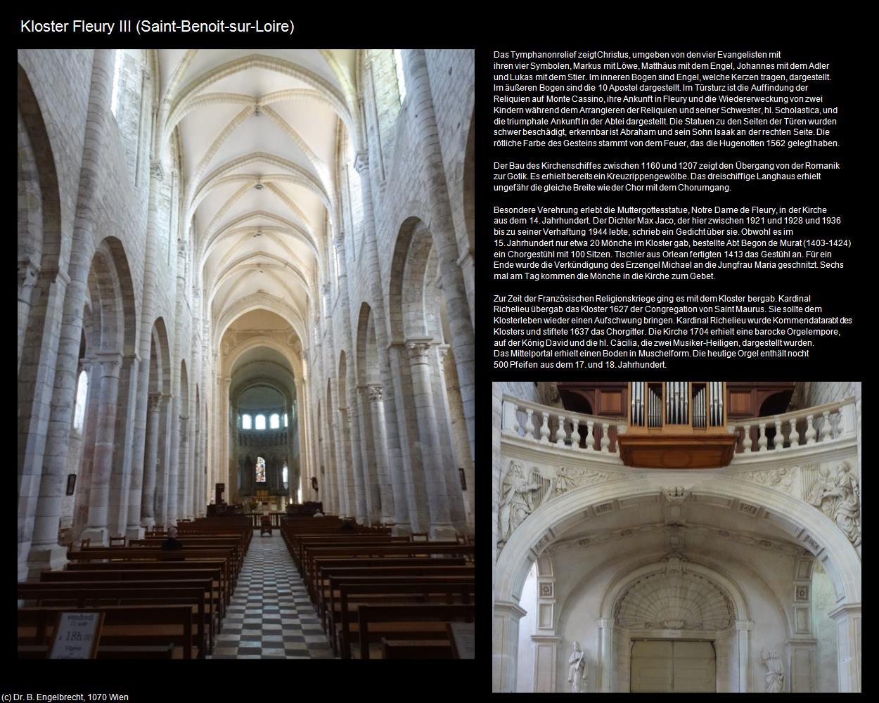 Kloster Fleury III (Saint-Benoit-sur-Loire (FR-CVL)) in Kulturatlas-FRANKREICH