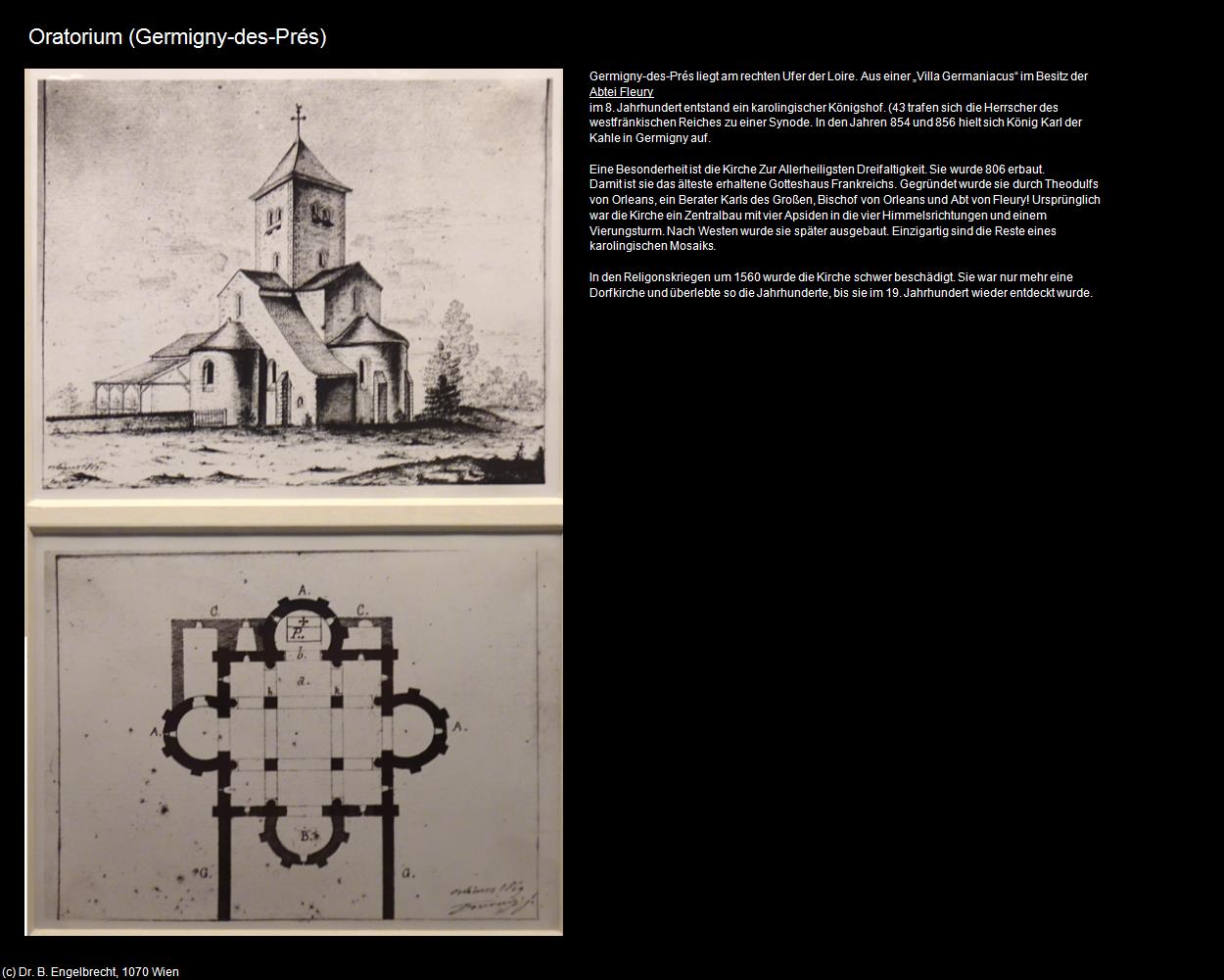 Oratorium (Germigny-des-Prés (FR-CVL)) in Kulturatlas-FRANKREICH(c)B.Engelbrecht