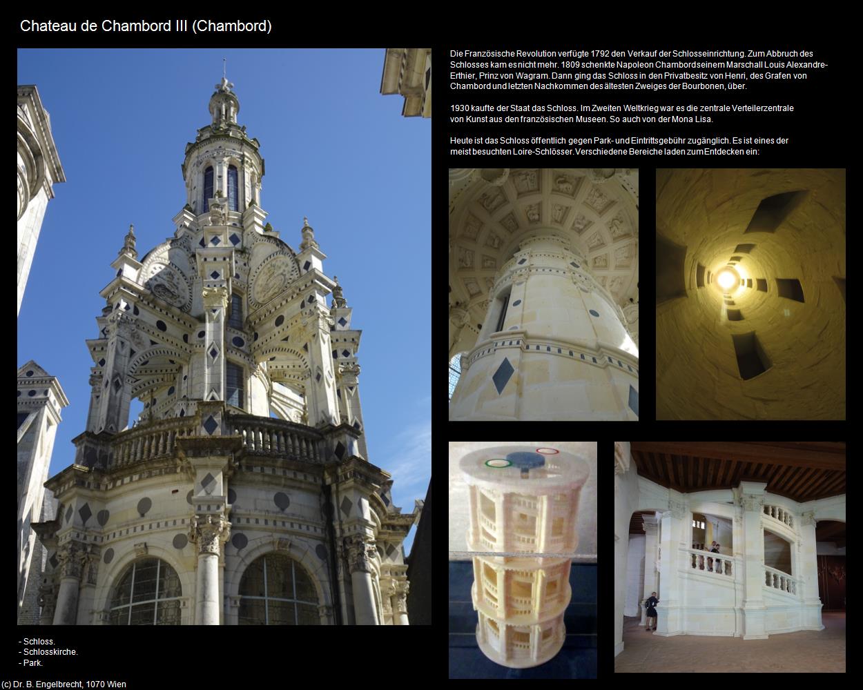 Chateau de Chambord III (Chambord (FR-CVL)) in Kulturatlas-FRANKREICH