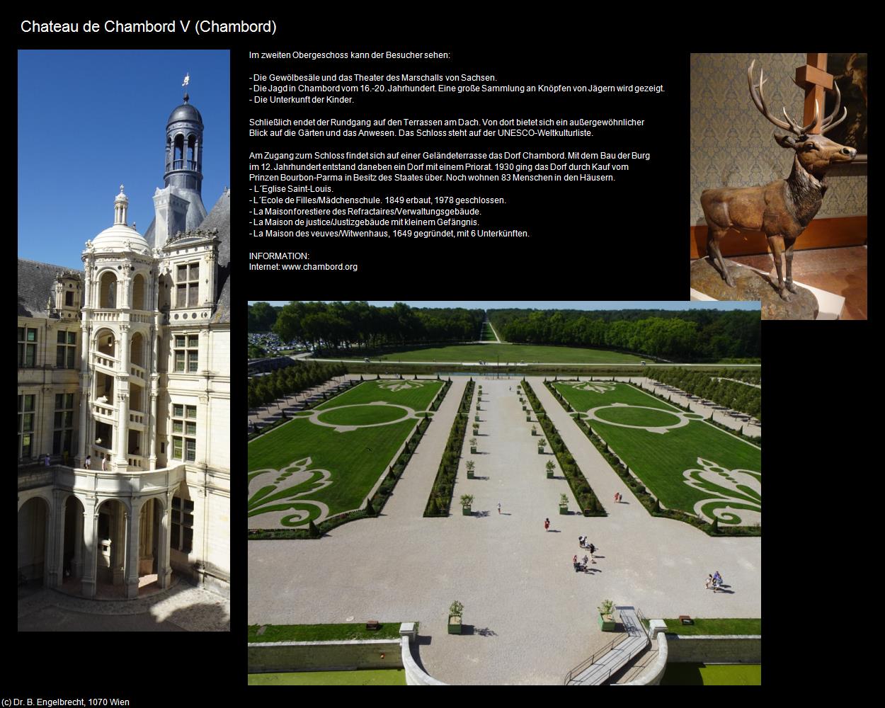 Chateau de Chambord V (Chambord (FR-CVL)) in Kulturatlas-FRANKREICH