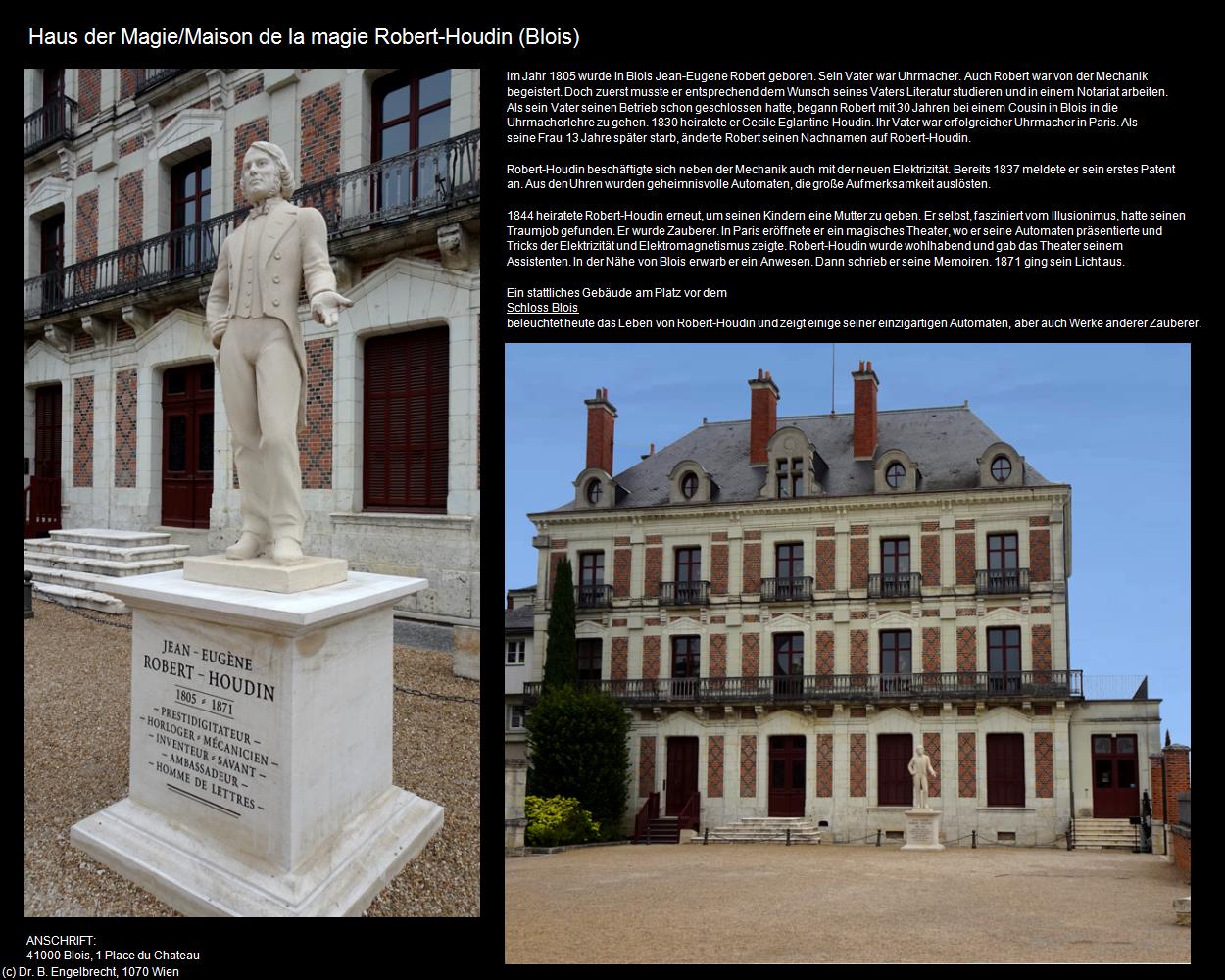 Maison de la magie Robert-Houdin (Blois (FR-CVL)) in Kulturatlas-FRANKREICH(c)B.Engelbrecht