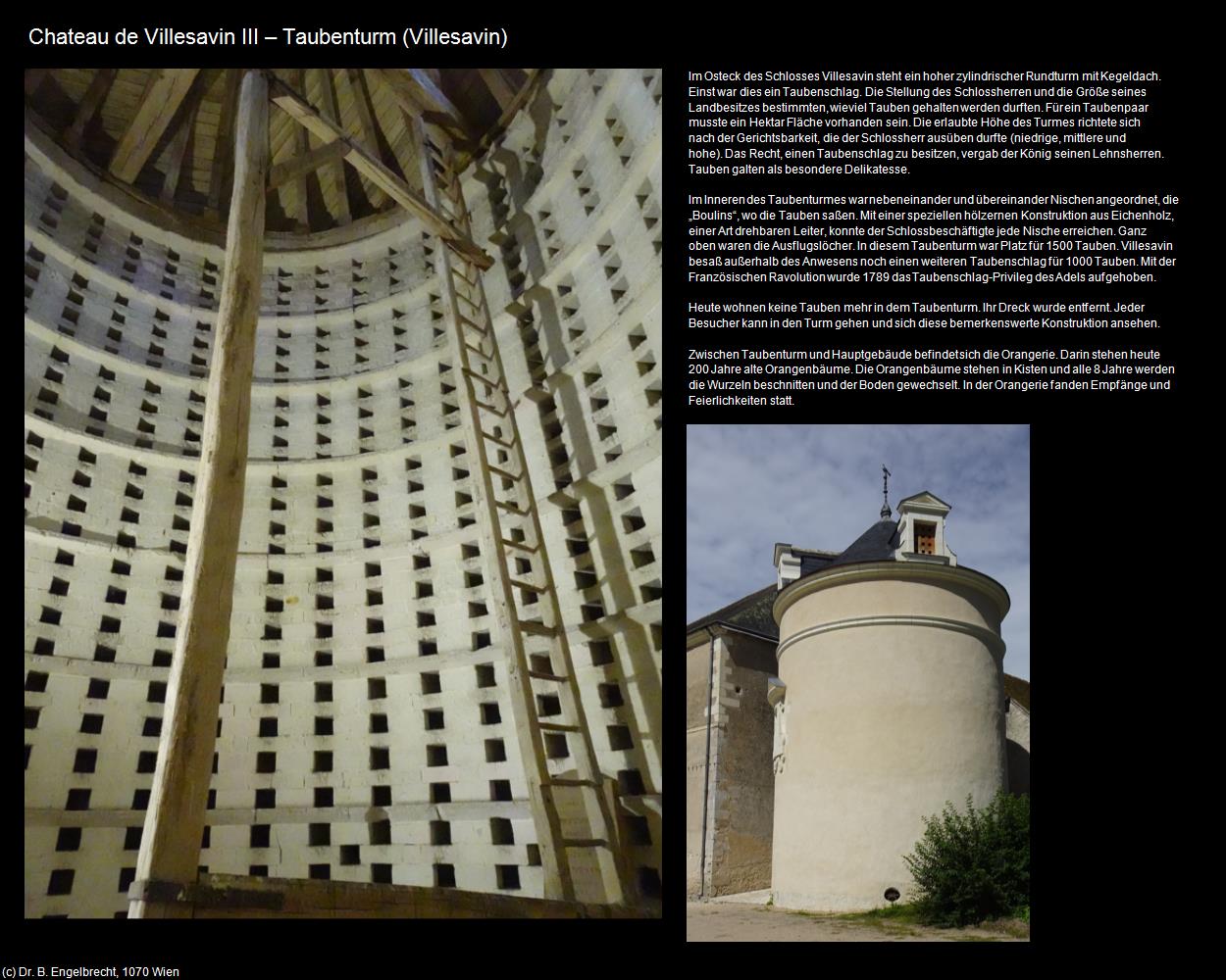 Taubenturm (Villesavin (FR-CVL)) in Kulturatlas-FRANKREICH