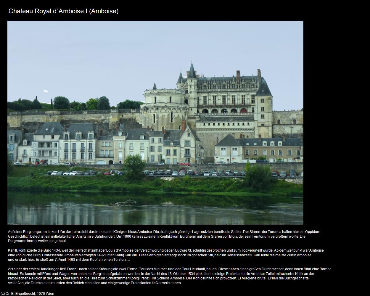 Chateau Royal d‘Amboise I (Amboise (FR-CVL)) in Kulturatlas-FRANKREICH