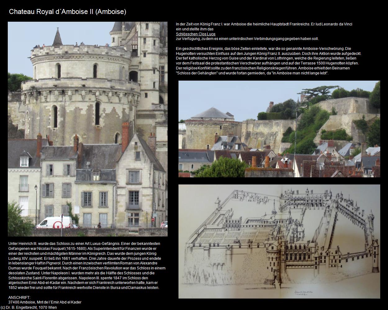 Chateau Royal d‘Amboise II (Amboise (FR-CVL)) in Kulturatlas-FRANKREICH(c)B.Engelbrecht