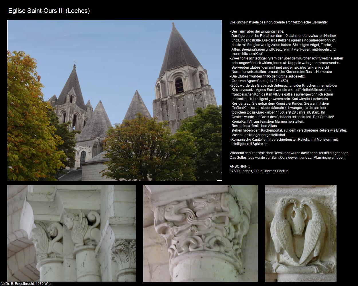 Eglise Saint-Ours III (Loches (FR-CVL)) in Kulturatlas-FRANKREICH