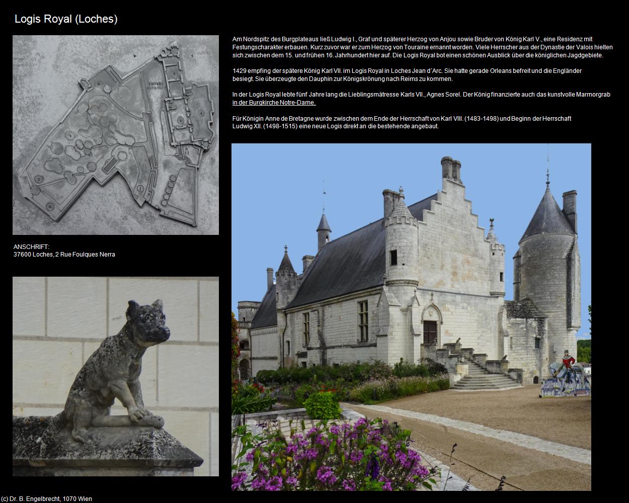 Logis Royal (Loches (FR-CVL)) in Kulturatlas-FRANKREICH(c)B.Engelbrecht