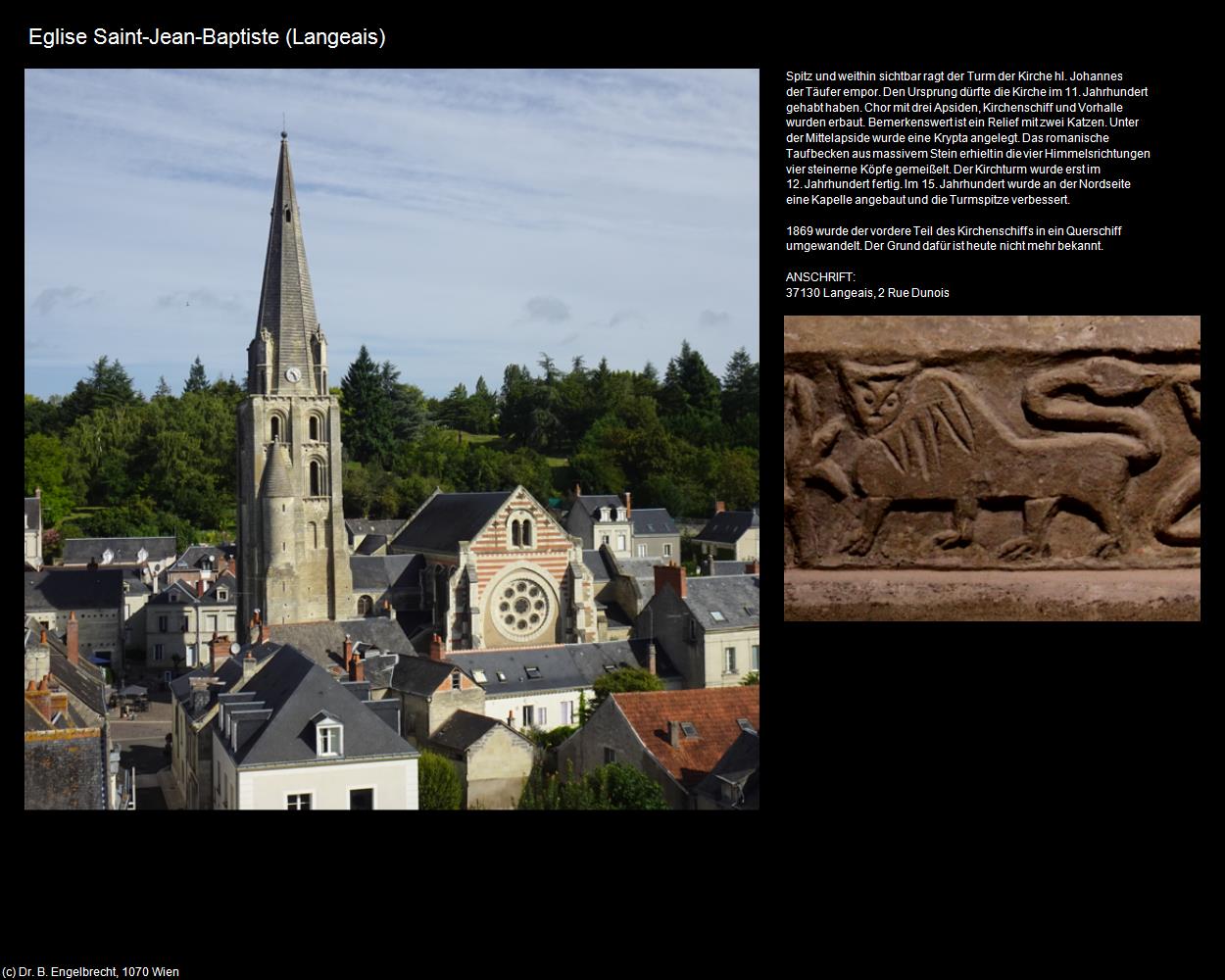 Eglise Saint-Jean-Baptiste (Langeais (FR-CVL)) in Kulturatlas-FRANKREICH