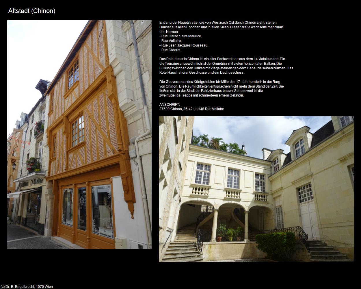 Altstadt (Chinon (FR-CVL)) in Kulturatlas-FRANKREICH