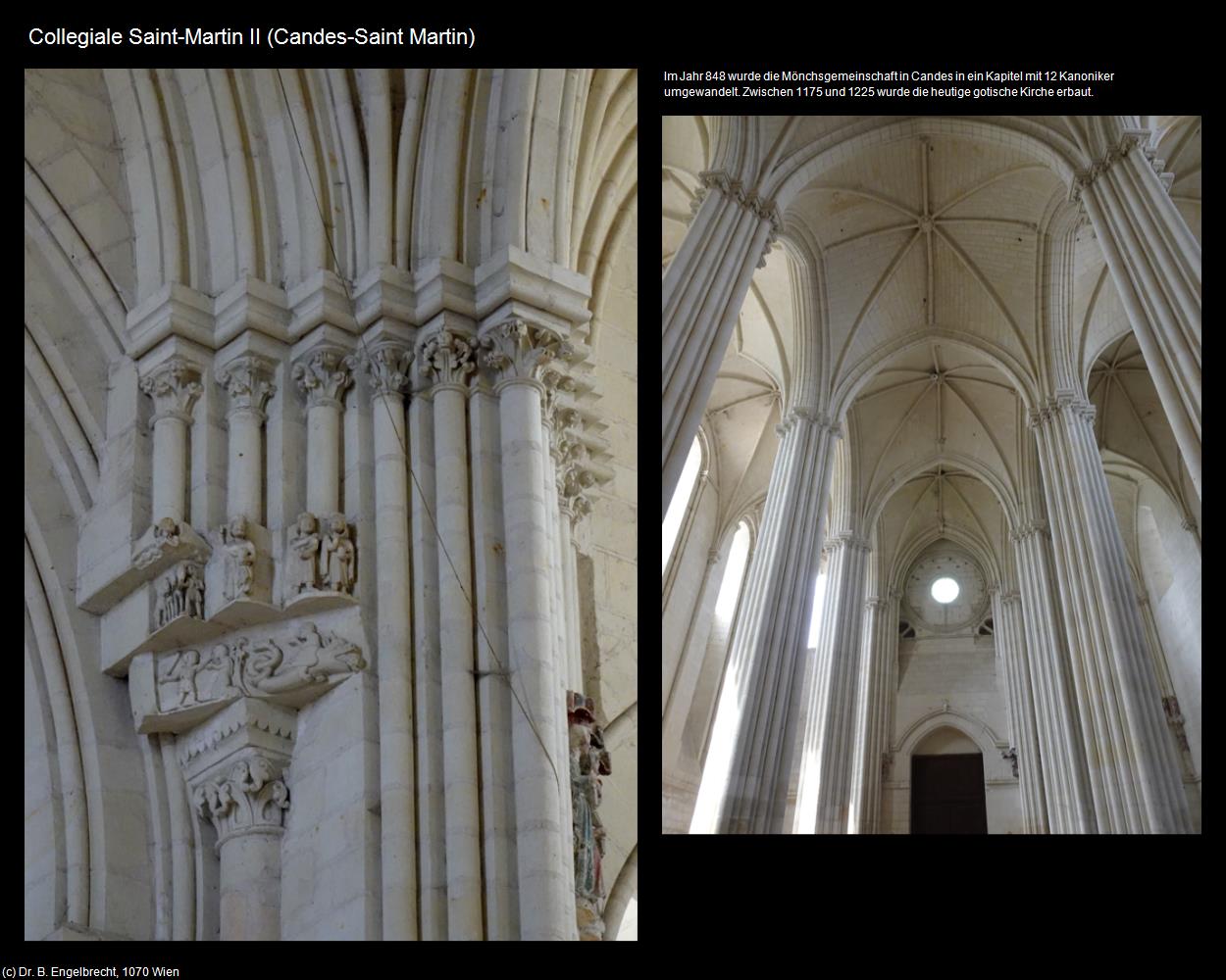 Collegiale Saint-Martin II (Candes-Saint Martin (FR-CVL)) in Kulturatlas-FRANKREICH