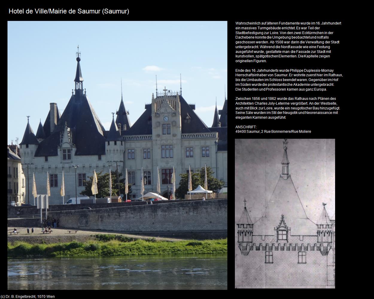 Hotel de Ville/Mairie de Saumur (Saumur (FR-PDL)) in Kulturatlas-FRANKREICH