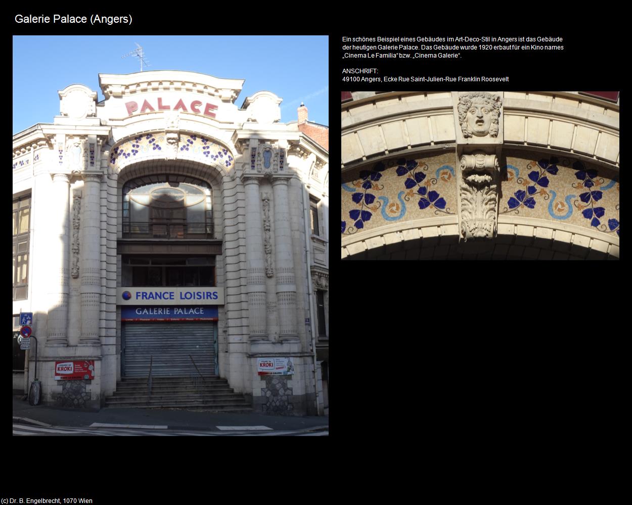 Galerie Palace (Angers (FR-PDL)) in Kulturatlas-FRANKREICH