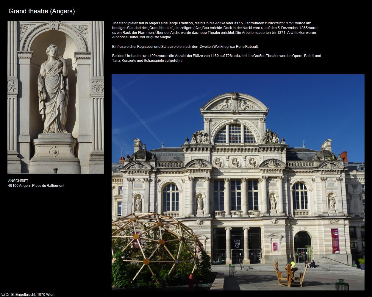 Grand theatre (Angers (FR-PDL)) in Kulturatlas-FRANKREICH