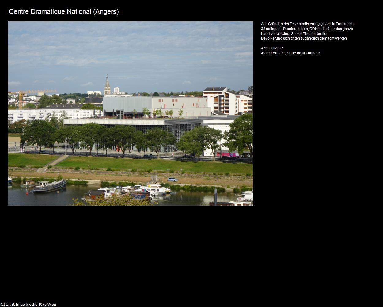 Centre Dramatique National (Angers (FR-PDL)) in Kulturatlas-FRANKREICH