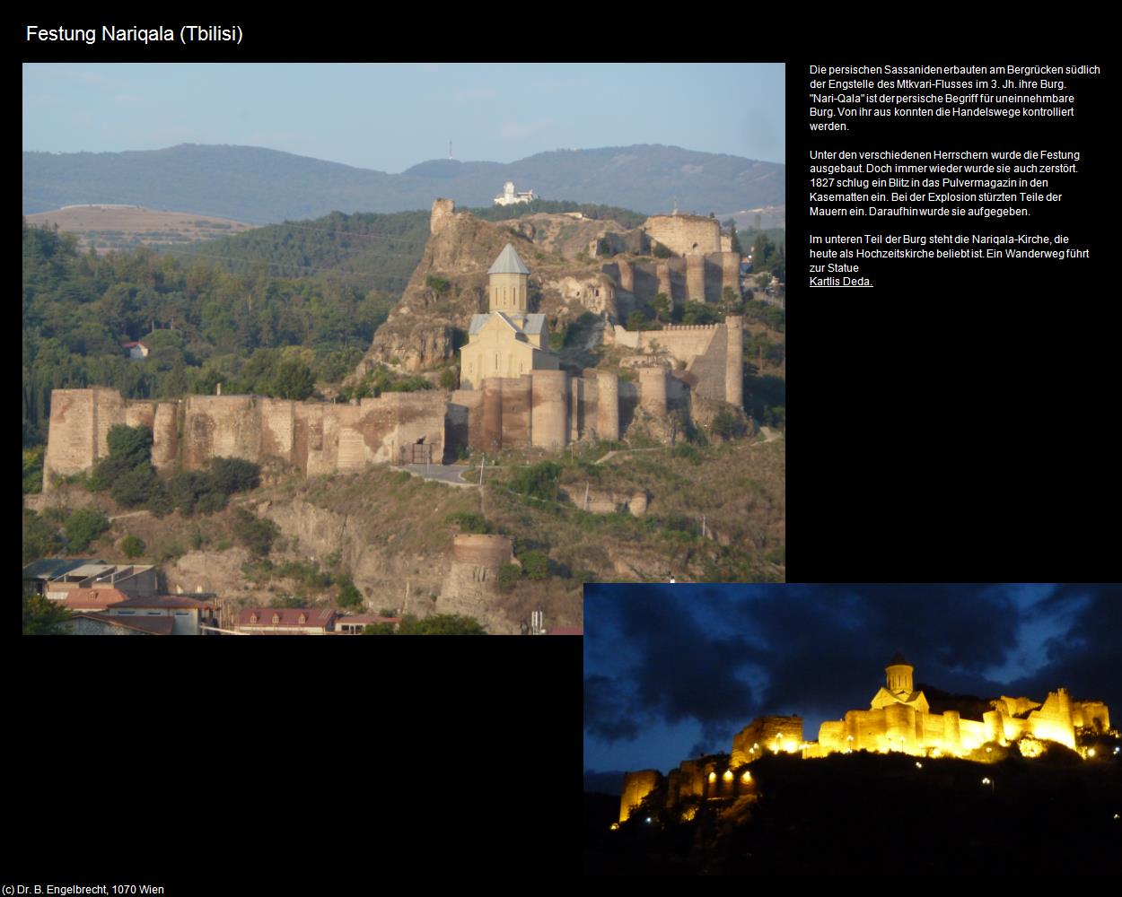 Festung Nariqala  (Tbilisi/Tiflis) in GEORGIEN(c)B.Engelbrecht