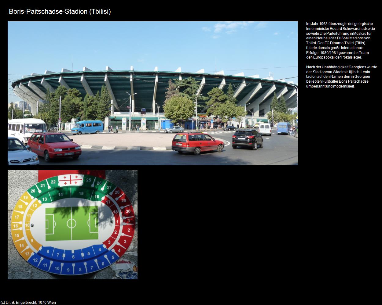 Boris-Paitschadse-Stadion  (Tbilisi/Tiflis) in GEORGIEN
