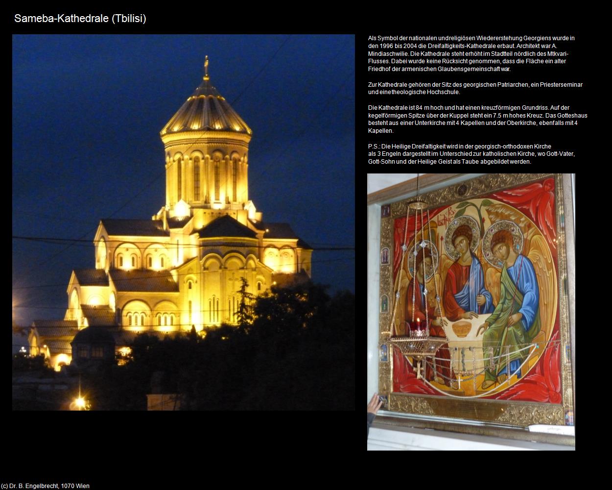 Sameba-Kathedrale  (Tbilisi/Tiflis) in GEORGIEN