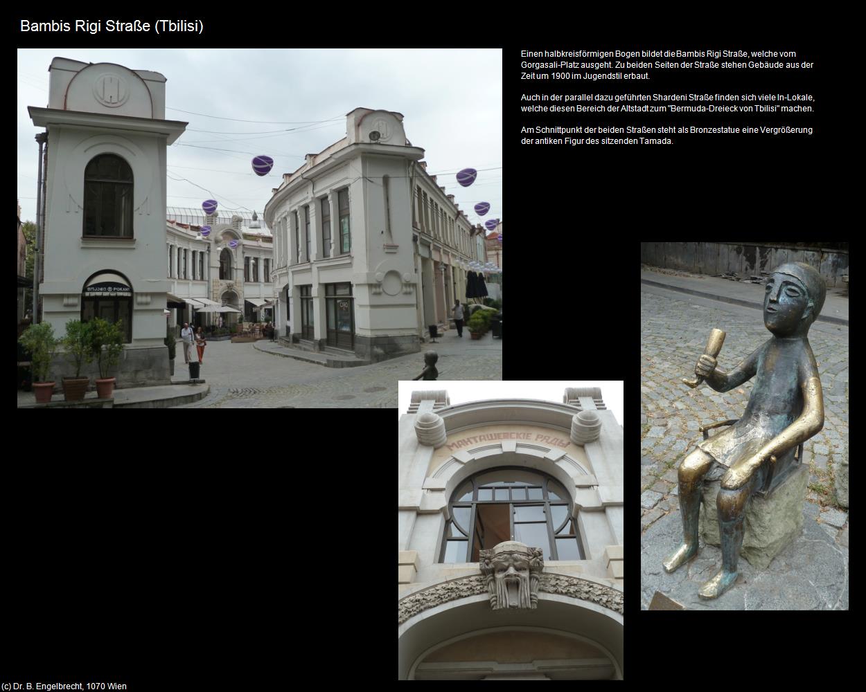 Bambis Rigi Straße  (Tbilisi/Tiflis) in GEORGIEN