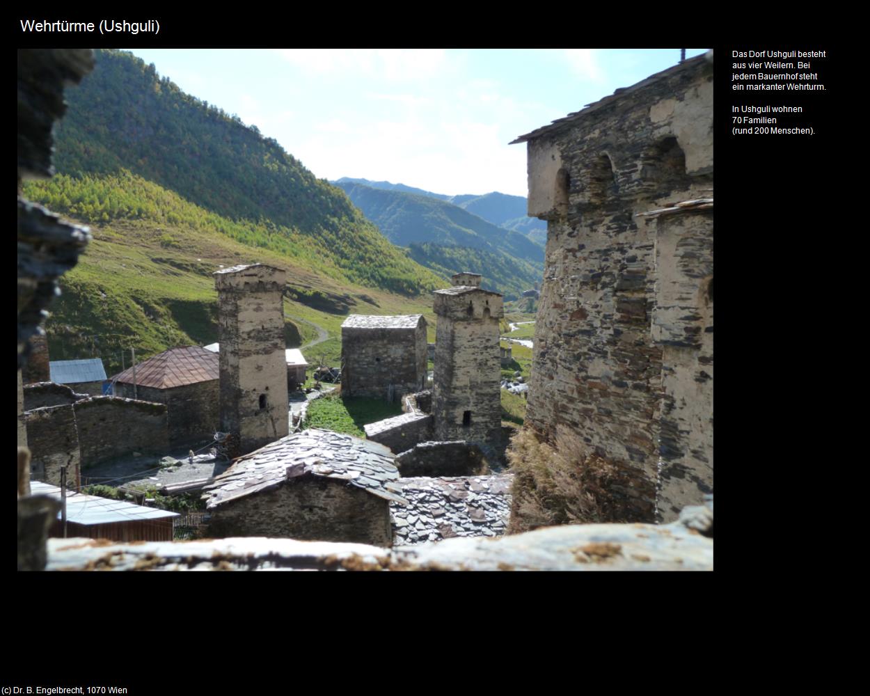 Wehrtürme  (Ushguli) in GEORGIEN