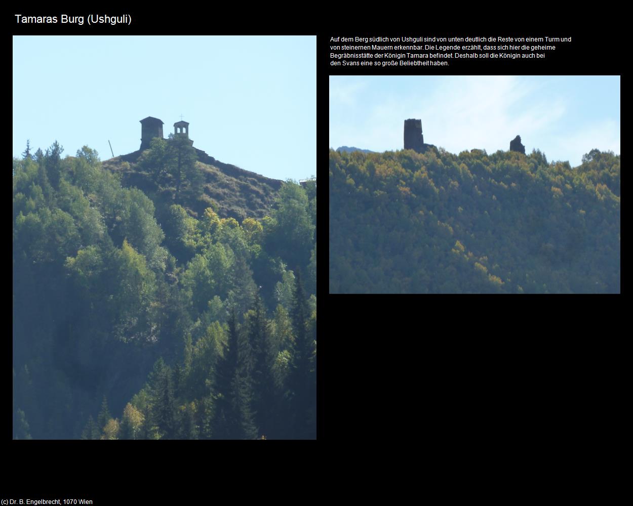 Tamaras Burg   (Ushguli) in GEORGIEN