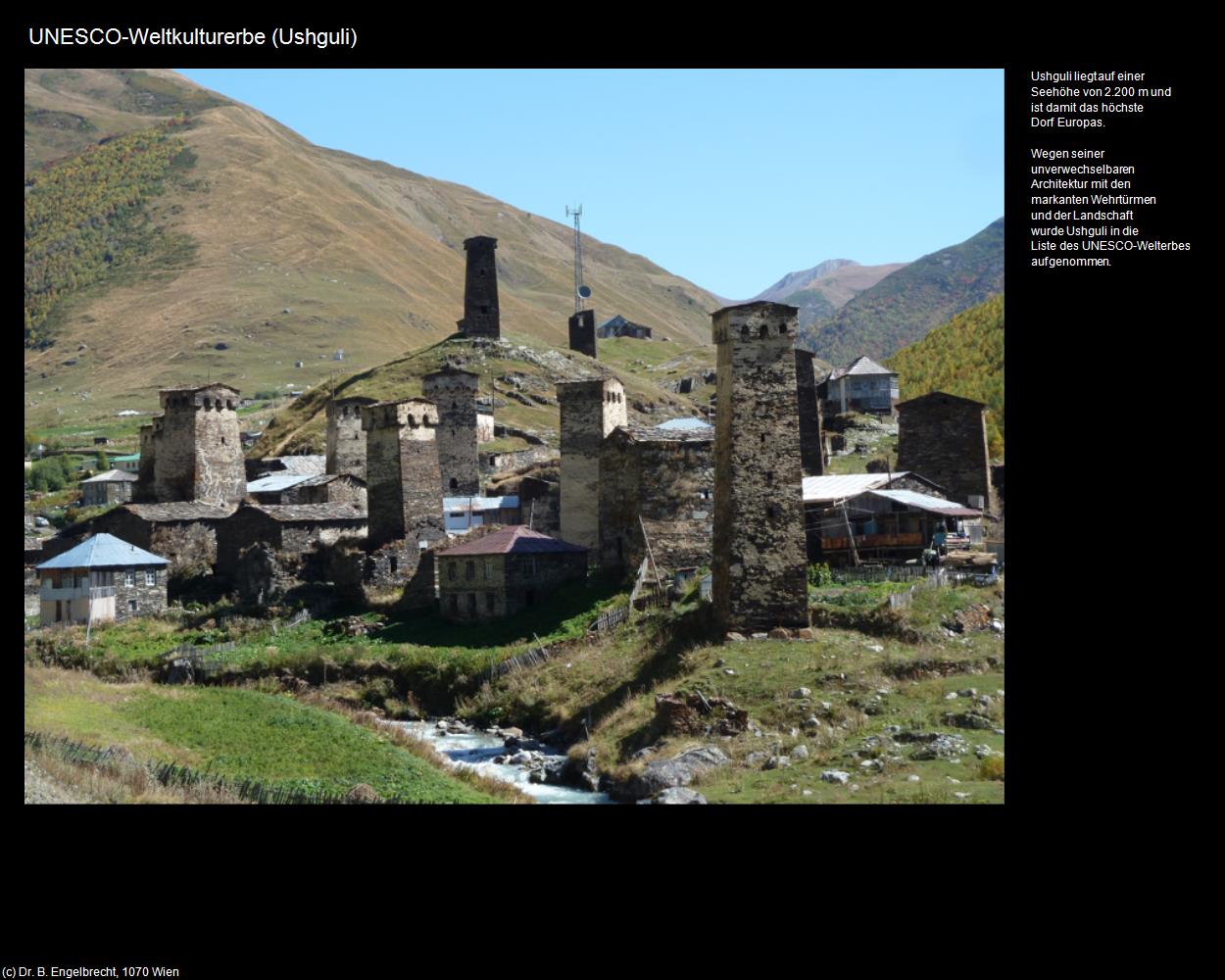 UNESCO-Weltkulturerbe (Ushguli) in GEORGIEN