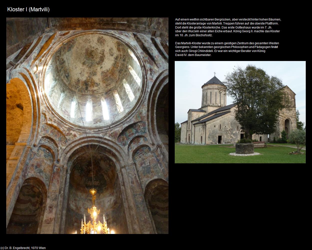 Kloster I  (Martvili) in GEORGIEN