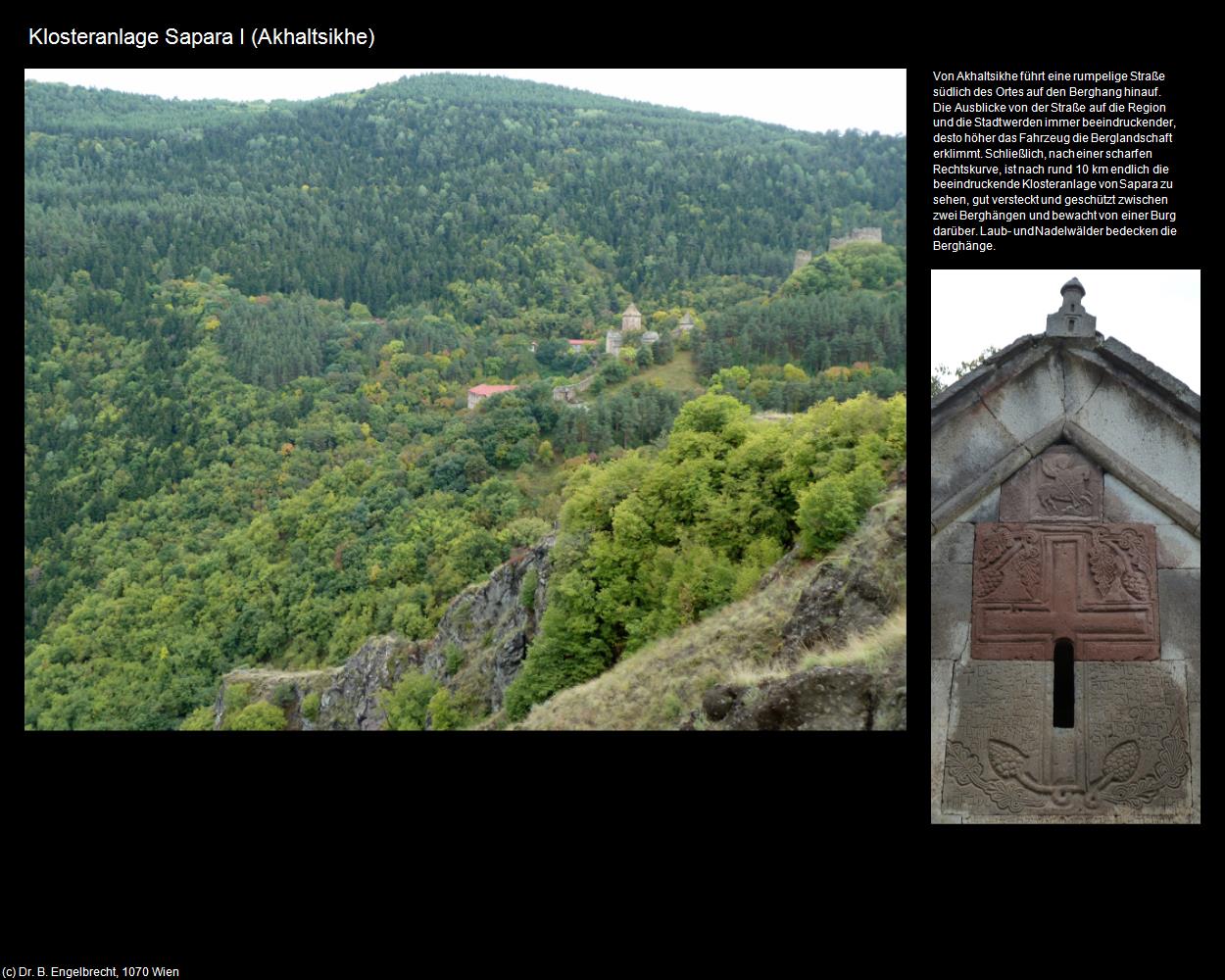 Klosteranlage Sapara I   (Akhaltsikhe) in GEORGIEN