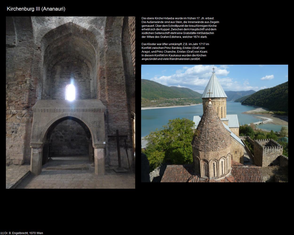 Kirchenburg III (Ananauri) in GEORGIEN